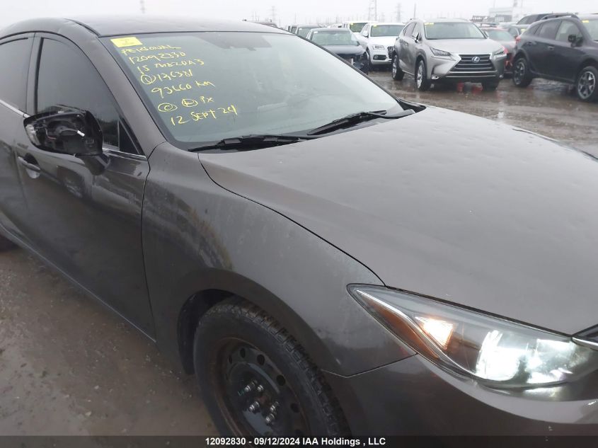 3MZBM1V79FM136381 2015 Mazda Mazda3