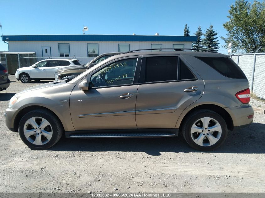 2009 Mercedes-Benz Ml320 VIN: 4JGBB25EX9A485396 Lot: 12092832