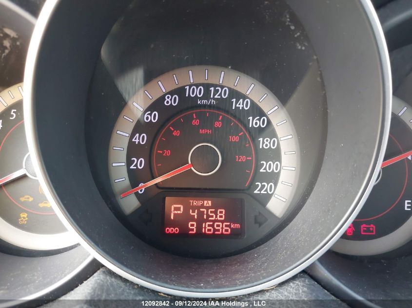 2010 Kia Forte VIN: KNAFU4A2XA5250918 Lot: 12092842