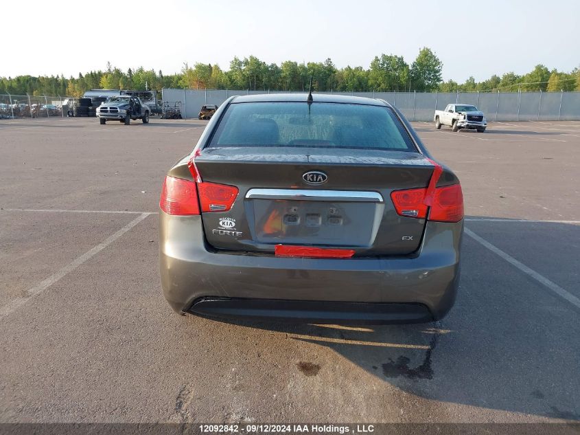 2010 Kia Forte VIN: KNAFU4A2XA5250918 Lot: 12092842