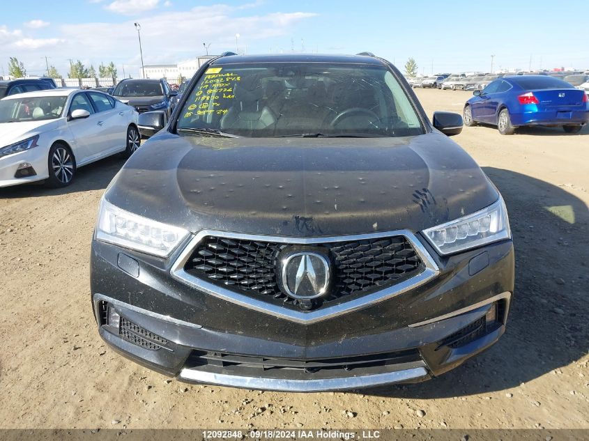 2019 Acura Mdx VIN: 5J8YD4H87KL800726 Lot: 12092848