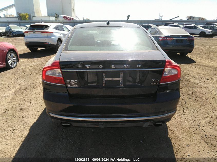 2014 Volvo S80 T6 VIN: YV1902AH9E1177598 Lot: 12092878