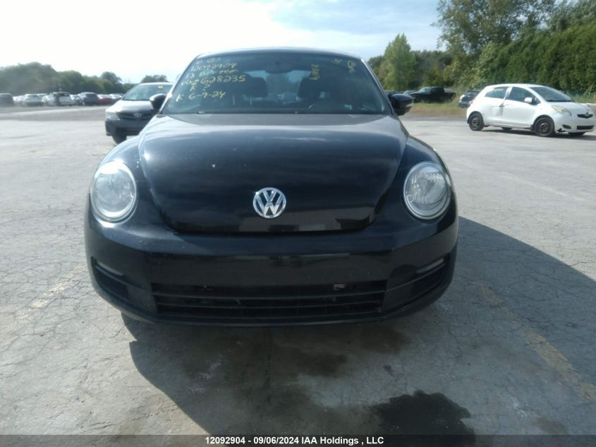 2012 Volkswagen Beetle VIN: 3VWJX7AT9CM628235 Lot: 12092904