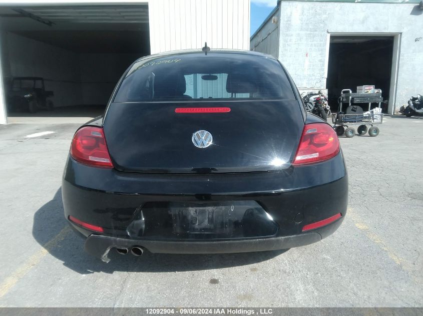 2012 Volkswagen Beetle VIN: 3VWJX7AT9CM628235 Lot: 12092904