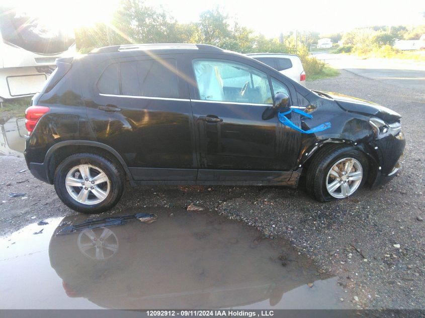 2017 Chevrolet Trax VIN: 3GNCJLSB0HL182234 Lot: 12092912