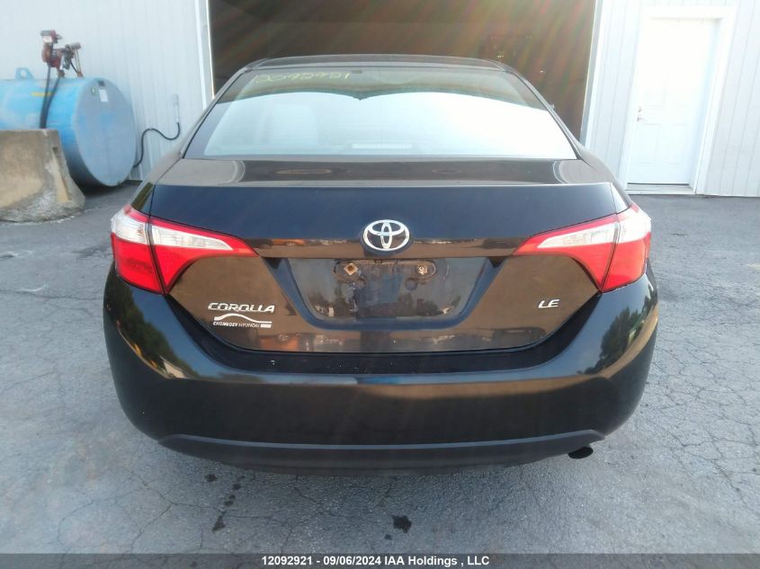 2015 Toyota Corolla L/Le/Le Pls/Prm/S/S Pls VIN: 2T1BURHE6FC414884 Lot: 12092921