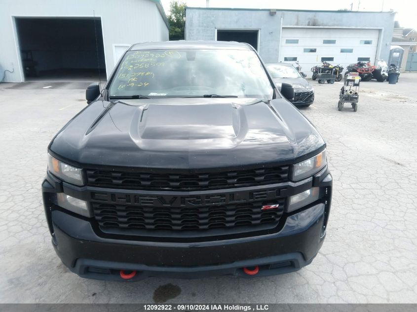 2019 Chevrolet Silverado 1500 VIN: 1GCRYCEF3KZ258509 Lot: 12092922