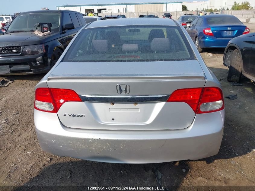 2009 Honda Civic Sdn VIN: 2HGFA16689H017776 Lot: 12092961