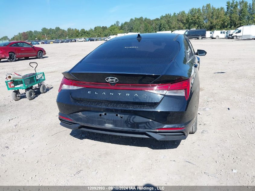 KMHLN4AG5NU285310 2022 Hyundai Elantra Sel