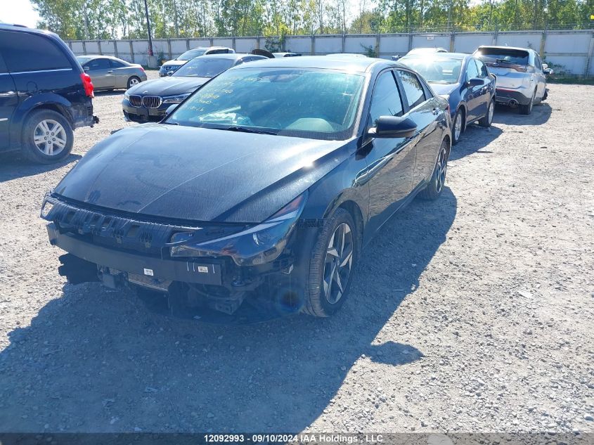 KMHLN4AG5NU285310 2022 HYUNDAI ELANTRA - Image 2