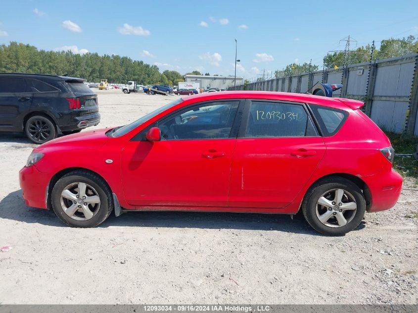 2009 Mazda Mazda3 VIN: JM1BK34F891223638 Lot: 12093034