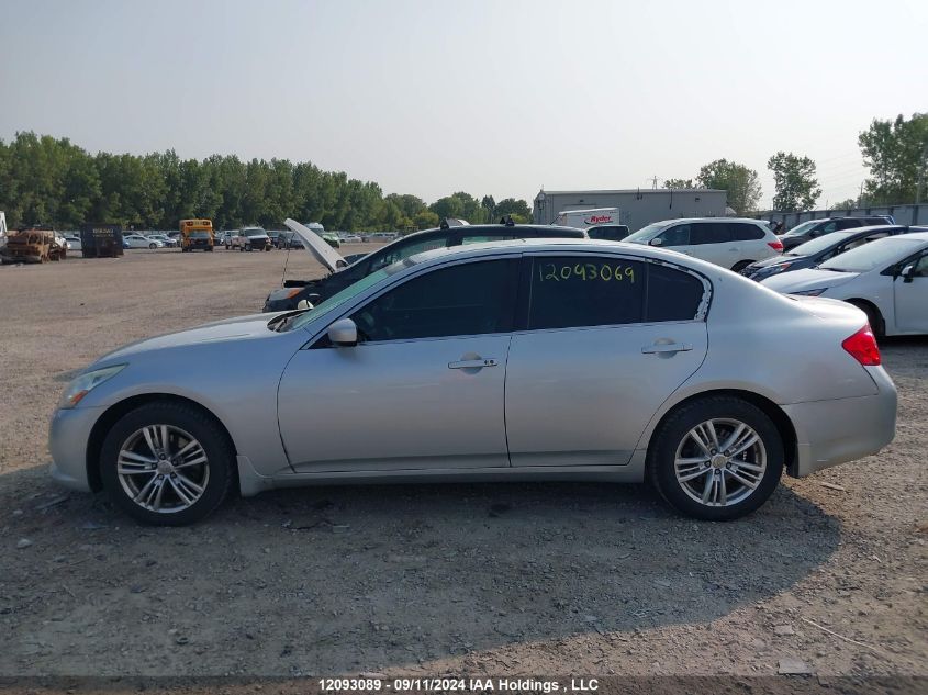 2011 Infiniti G37X VIN: JN1CV6AR2BM408867 Lot: 12093089