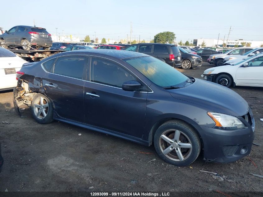 2013 Nissan Sentra VIN: 3N1AB7APXDL651540 Lot: 12093099