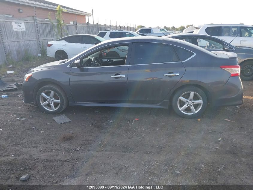 2013 Nissan Sentra VIN: 3N1AB7APXDL651540 Lot: 12093099