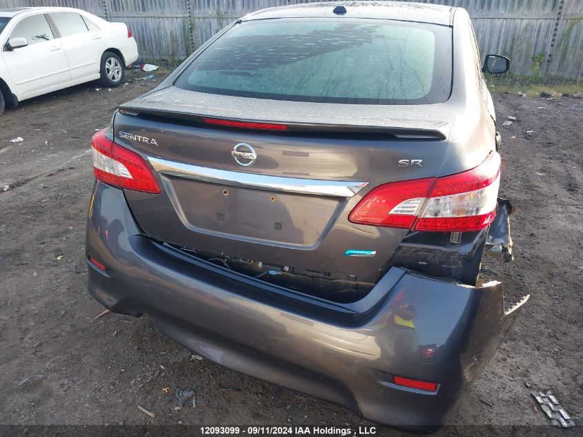 2013 Nissan Sentra VIN: 3N1AB7APXDL651540 Lot: 12093099