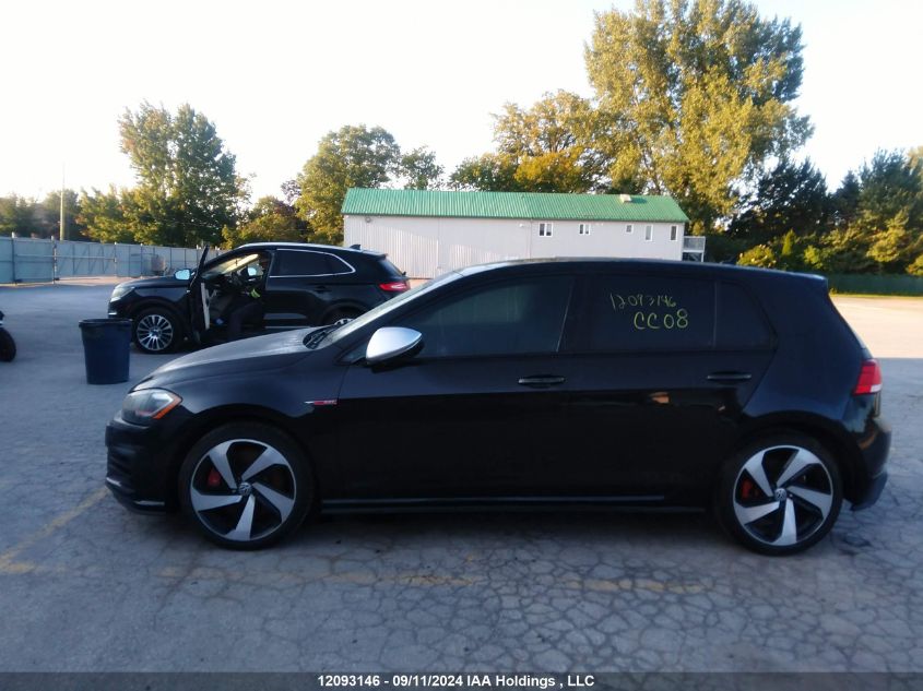 2020 Volkswagen Gti S/Se/Autobahn VIN: 3VW5T7AU3LM005490 Lot: 12093146