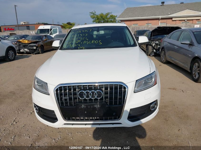 2014 Audi Q5 VIN: WA1LFCFP6EA021433 Lot: 12093157