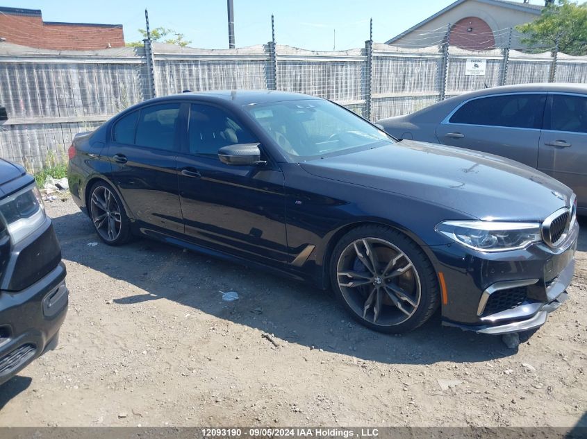 2018 BMW M550Xi VIN: WBAJB9C51JB034784 Lot: 12093190