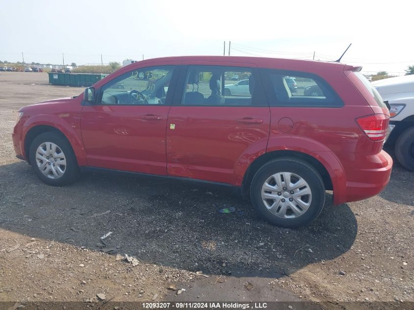 2016 Dodge Journey Cvp/Se Plus VIN: 3C4PDCAB1GT182583 Lot: 12093207