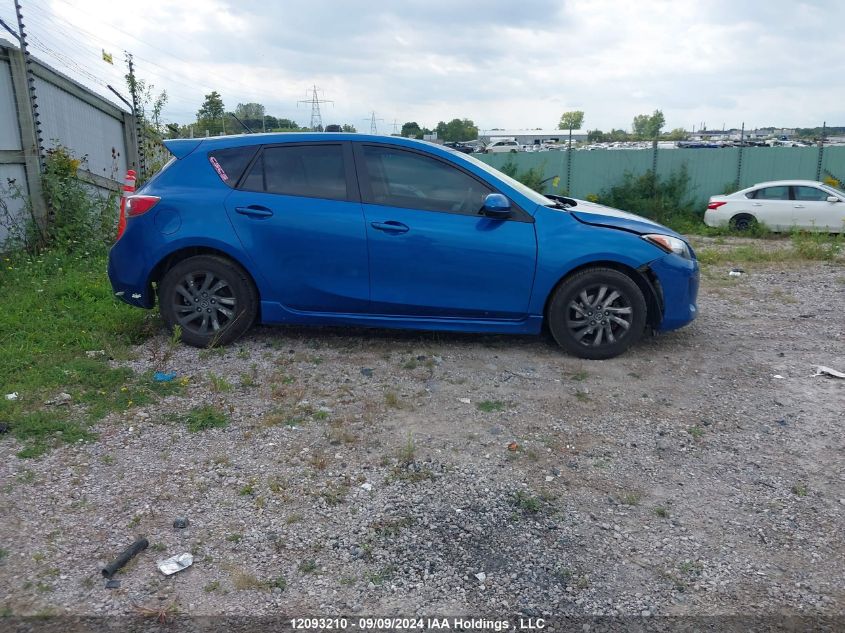 2013 Mazda Mazda3 VIN: JM1BL1L73D1836643 Lot: 12093210