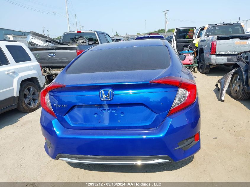 2019 Honda Civic VIN: 2HGFC2F54KH008778 Lot: 12093212