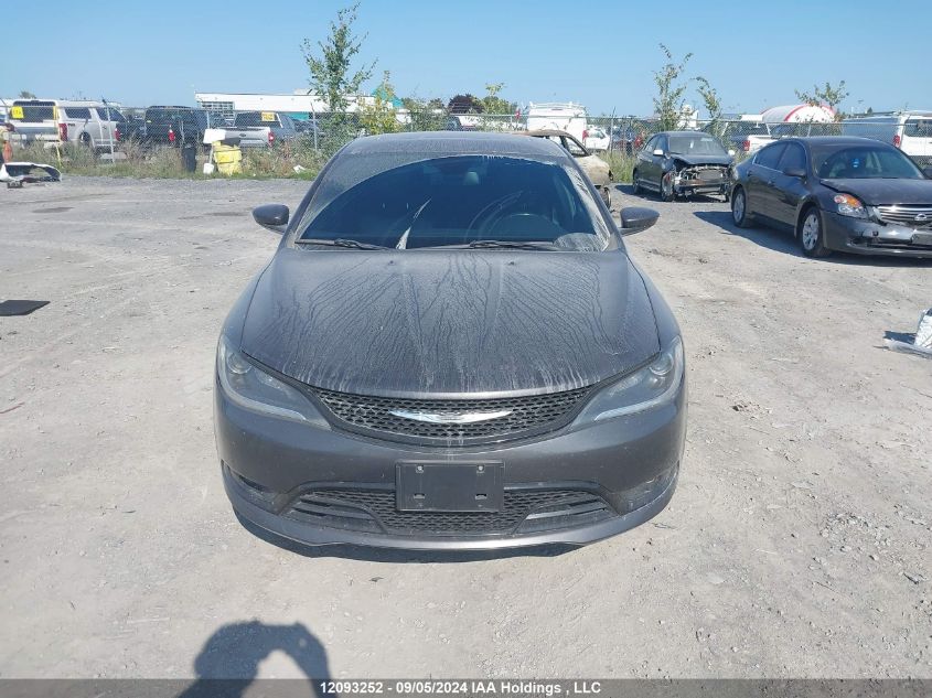 2015 Chrysler 200 S VIN: 1C3CCCBG9FN707257 Lot: 12093252