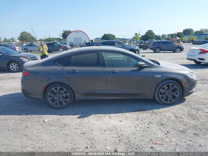 2015 Chrysler 200 S VIN: 1C3CCCBG9FN707257 Lot: 12093252