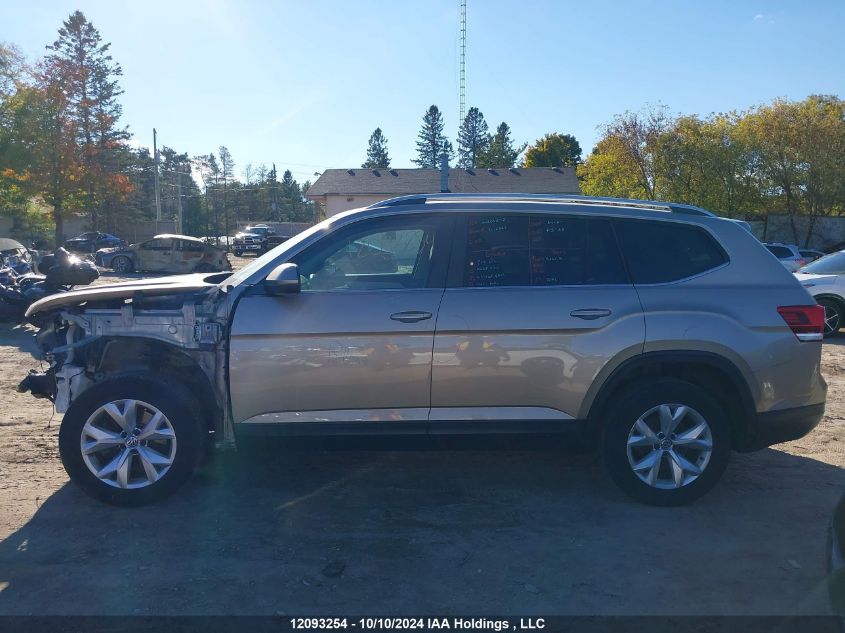 2018 Volkswagen Atlas VIN: 1V2HR2CA3JC508714 Lot: 12093254