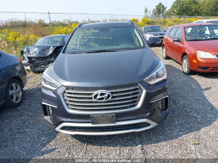 2017 Hyundai Santa Fe Se/Limited VIN: KM8SNDHF6HU229132 Lot: 12093287