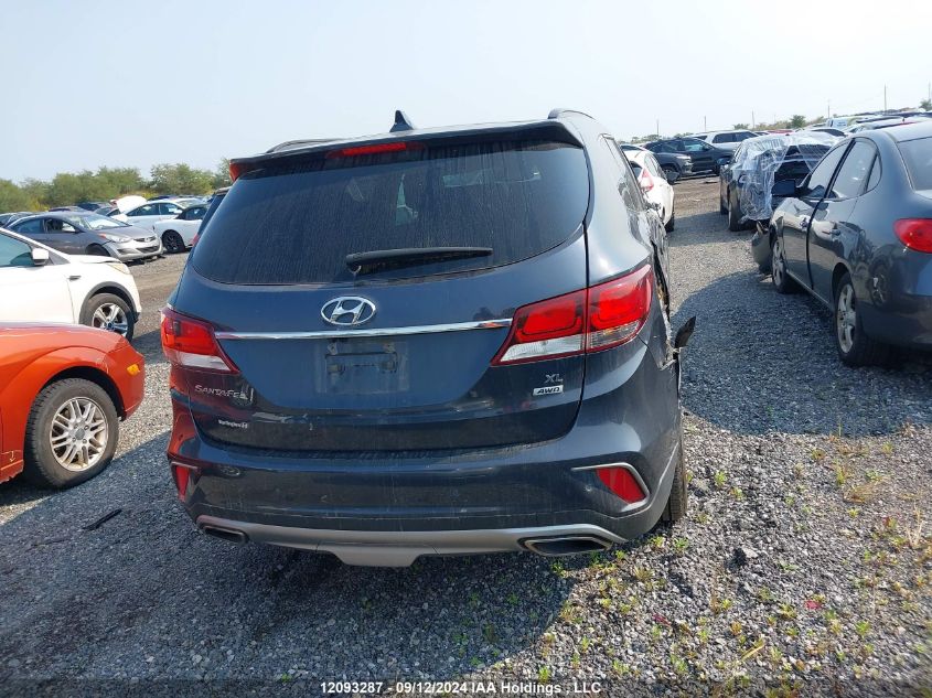 2017 Hyundai Santa Fe Se/Limited VIN: KM8SNDHF6HU229132 Lot: 12093287