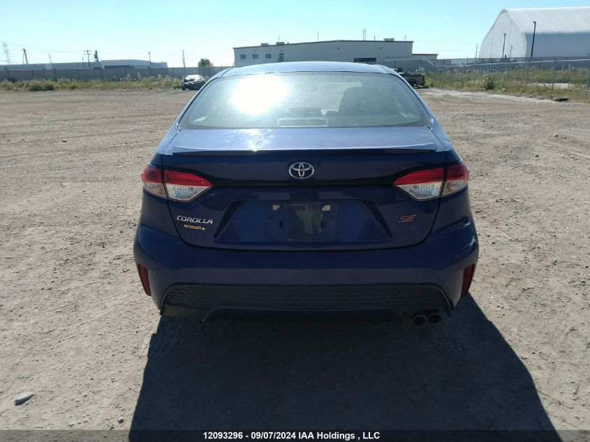 2022 Toyota Corolla Se VIN: 5YFB4MBE0NP122884 Lot: 12093296