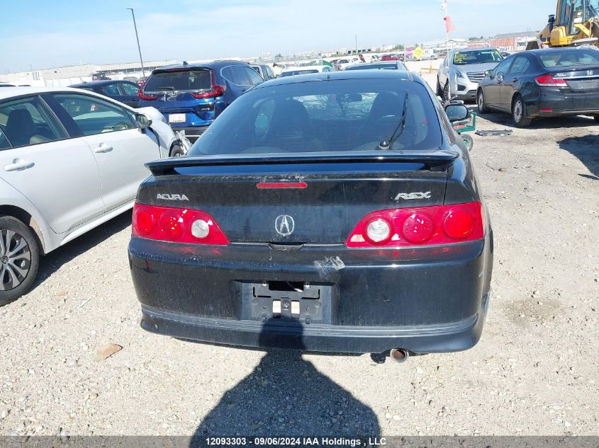 2006 Acura Rsx VIN: JH4DC54846S801497 Lot: 12093303