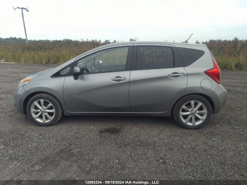 2014 Nissan Versa Note S/S Plus/Sv/Sl VIN: 3N1CE2CP6EL359045 Lot: 12093334