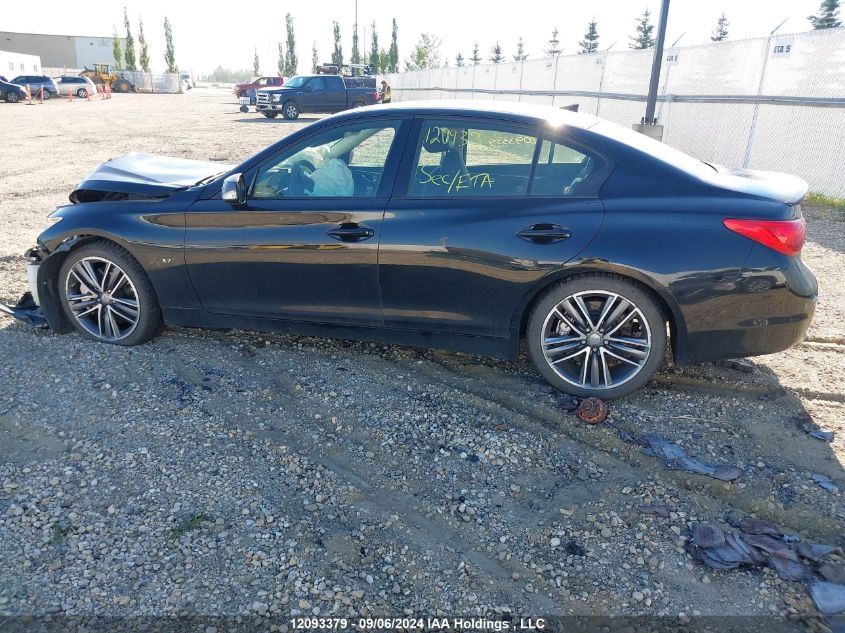 2015 Infiniti Q50 VIN: JN1BV7AR5FM417070 Lot: 12093379