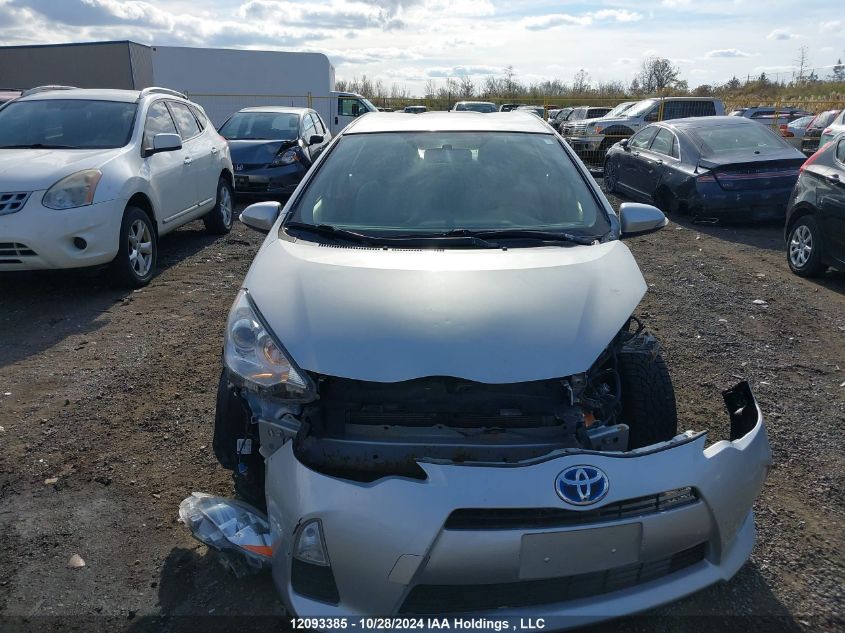 2013 Toyota Prius C VIN: JTDKDTB32D1540374 Lot: 12093385