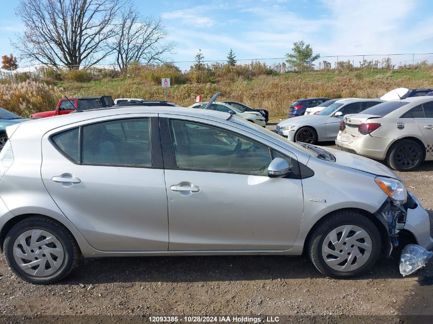 2013 Toyota Prius C VIN: JTDKDTB32D1540374 Lot: 12093385