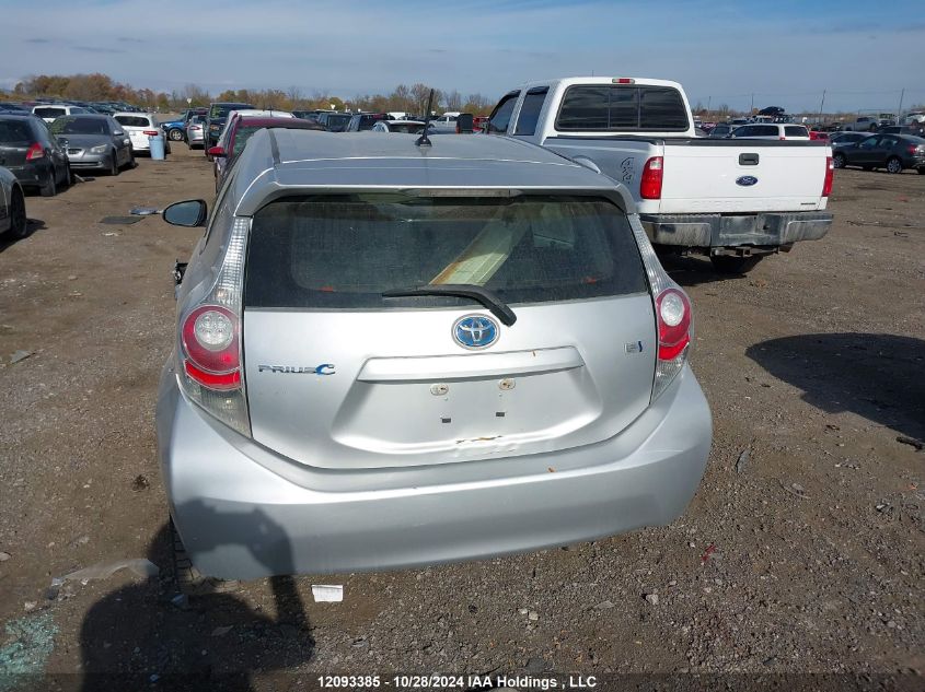 2013 Toyota Prius C VIN: JTDKDTB32D1540374 Lot: 12093385