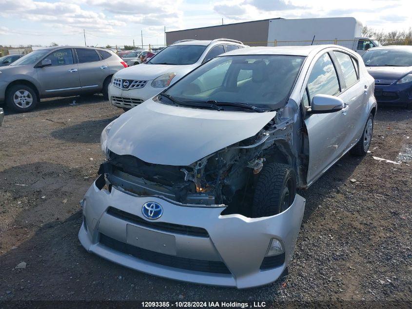 2013 Toyota Prius C VIN: JTDKDTB32D1540374 Lot: 12093385