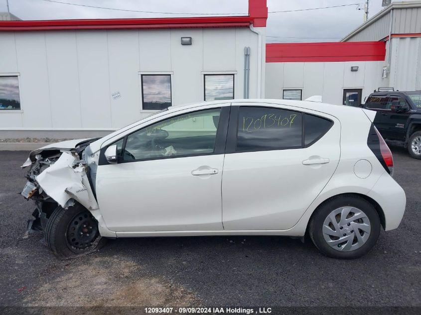 2016 Toyota Prius C VIN: JTDKDTB36G1125126 Lot: 12093407