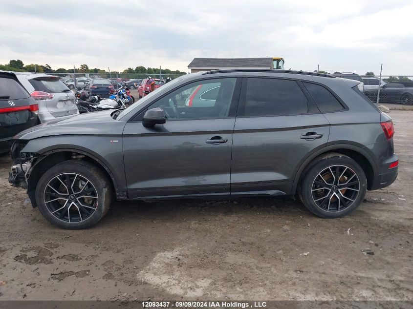 2021 Audi Q5 VIN: WA1EAAFY8M2091271 Lot: 12093437