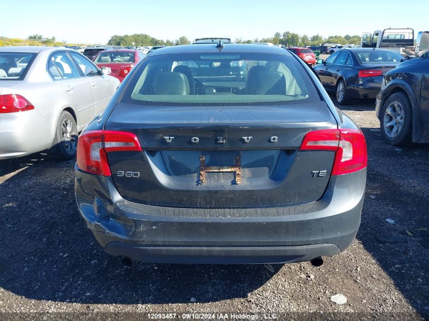 2012 Volvo S60 VIN: YV1622FS7C2094017 Lot: 12093457