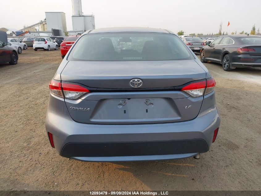 2021 Toyota Corolla Le VIN: 5YFBPMBE4MP247196 Lot: 12093479