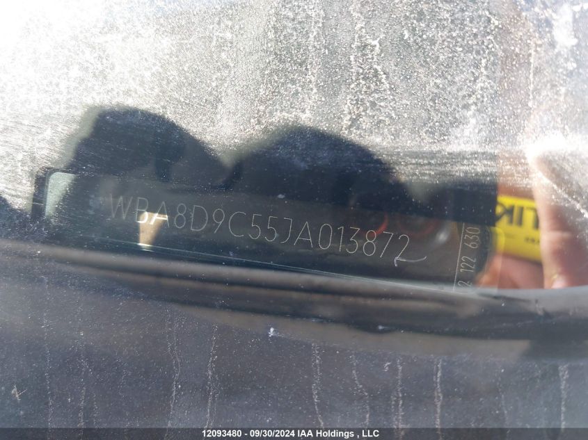 2018 BMW 3 Series VIN: WBA8D9C55JA013872 Lot: 12093480