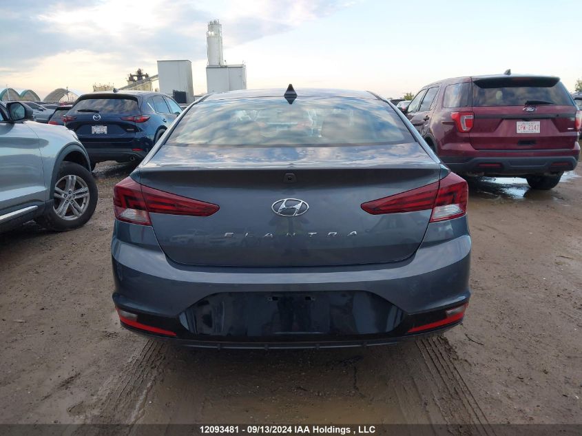 2020 Hyundai Elantra Sel/Value/Limited VIN: KMHD84LF0LU009453 Lot: 12093481