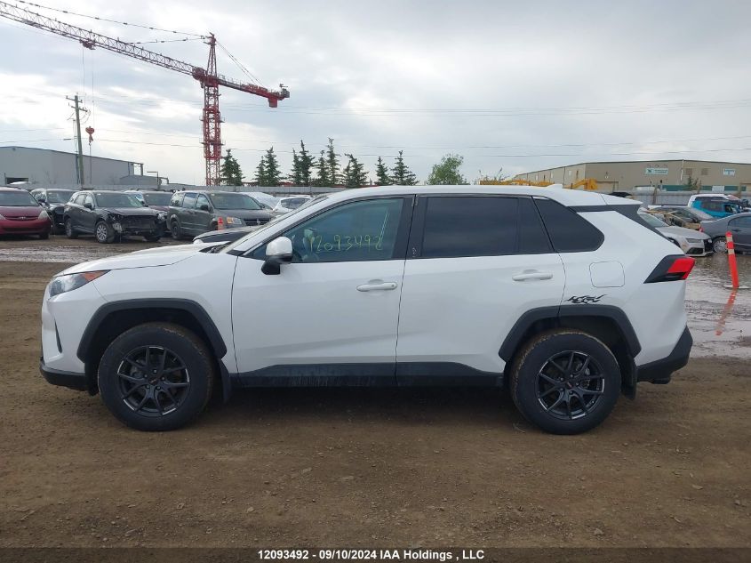 2022 Toyota Rav4 Le VIN: 2T3B1RFV3NC312721 Lot: 12093492