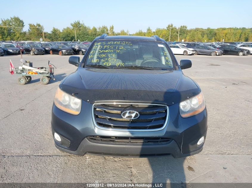 2010 Hyundai Santa Fe Gls VIN: 5NMSG4AG2AH348634 Lot: 12093512