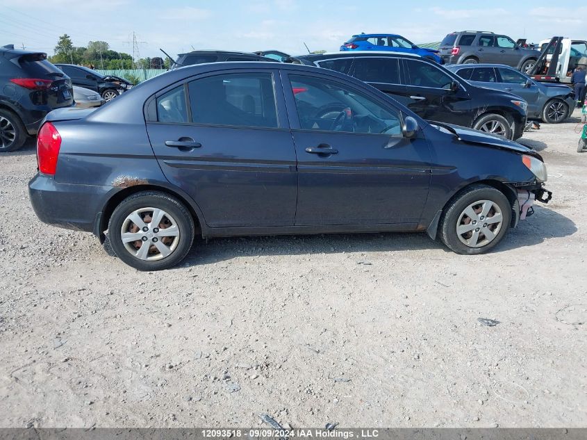 2008 Hyundai Accent VIN: KMHCN45C88U186475 Lot: 12093518