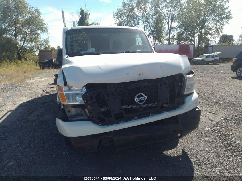 2013 Nissan Nv 1500/2500 VIN: 1N6BF0KM4DN104522 Lot: 12093541