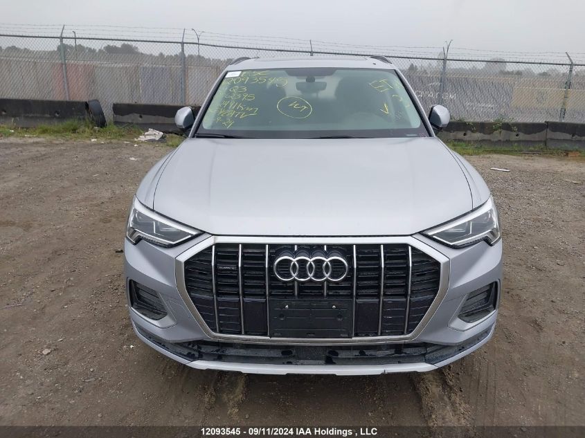 2021 Audi Q3 Komfort 45 VIN: WA1AECF31M1062395 Lot: 12093545