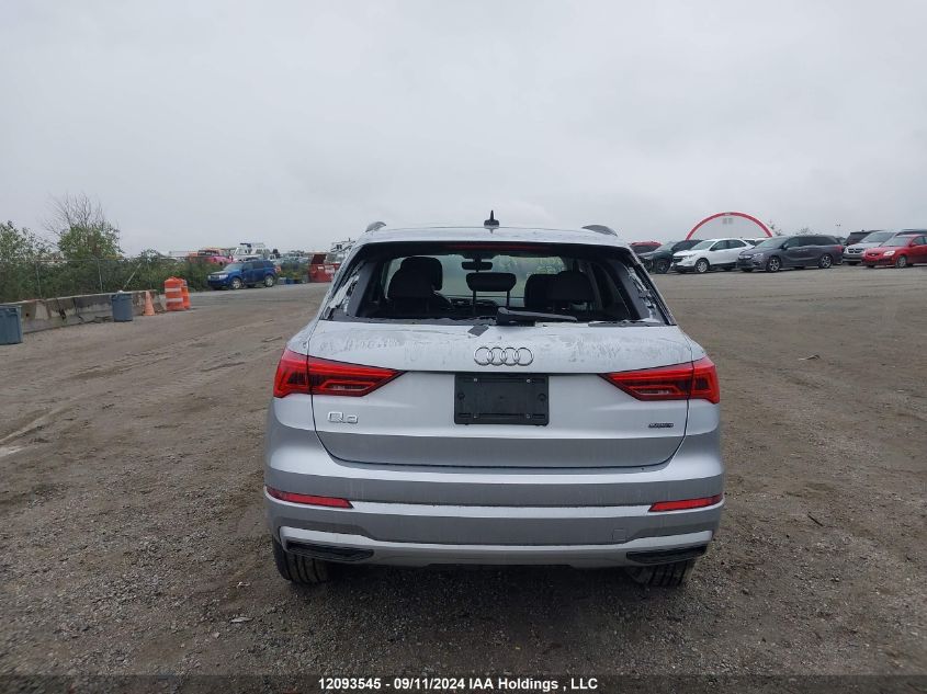 2021 Audi Q3 Komfort 45 VIN: WA1AECF31M1062395 Lot: 12093545